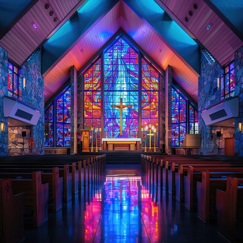 Stained Glass Service